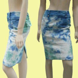 Upcycled Tie Dye OOAK Club Monaco Cotton Weave  2